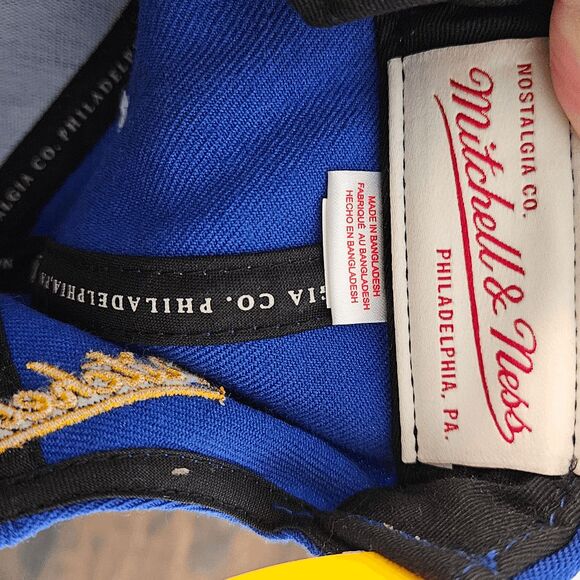 Mitchell & Ness Golden State Warriors Nostalgia Hardwood Classics Snapback Cap B - Picture 4 of 5